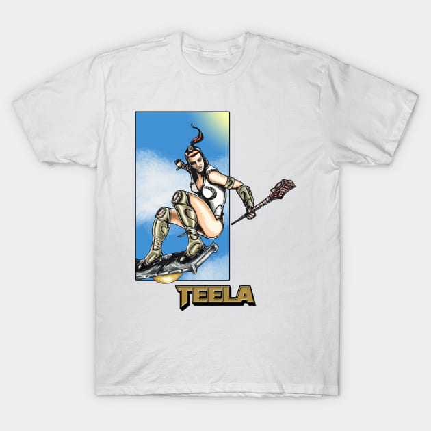 Teela T-Shirt by sapanaentertainment